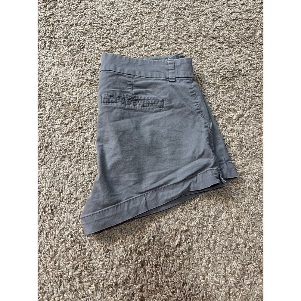 Old Navy Everyday Short Gray Mid-Rise Chino Shorts Women Size 4